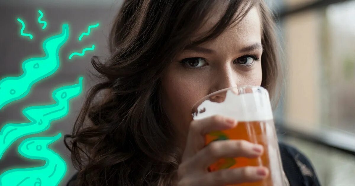 Who is drinking