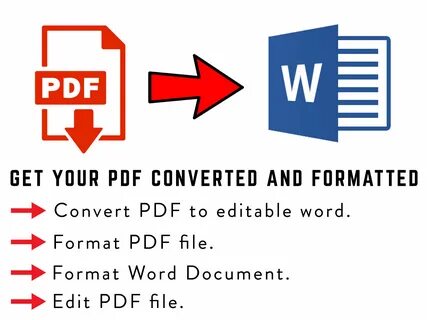 How to Convert PDFs to Word Documents and Image Files PCMag. 