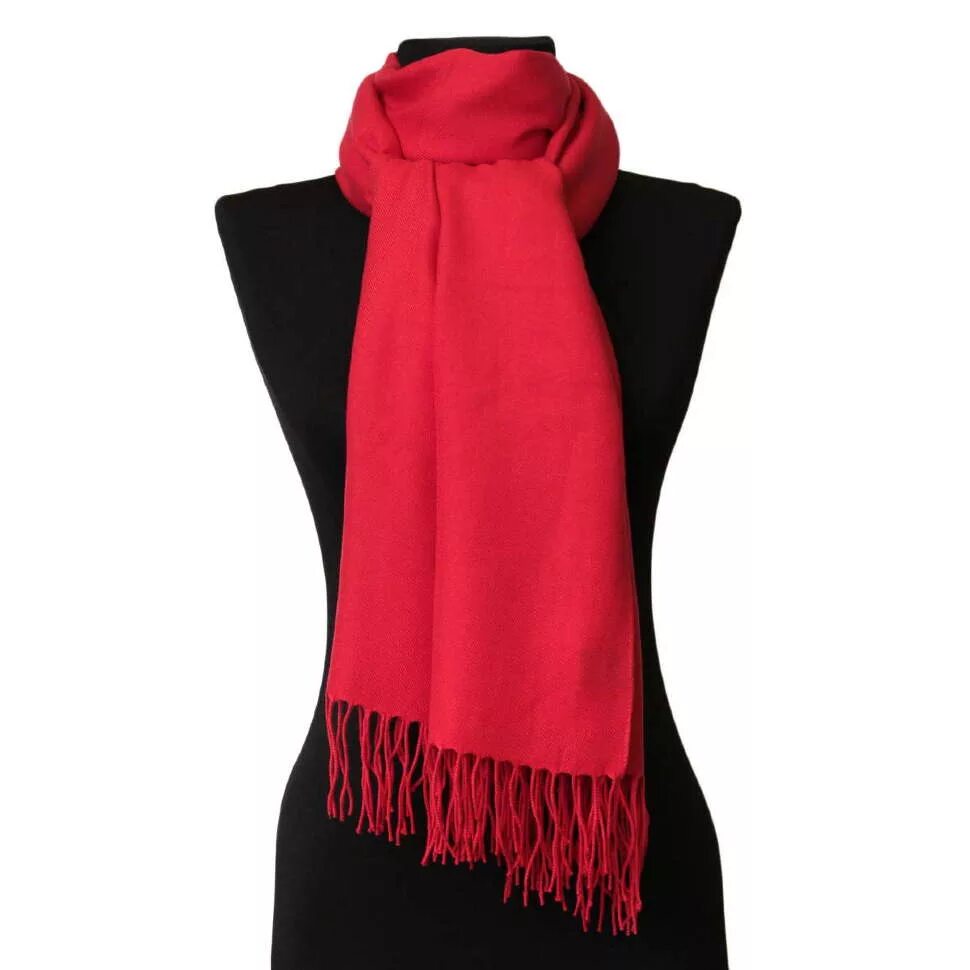 Красный палантин 52823. Giorgio Vincci шарф красный. Шарф женский. Красный шарф женский.