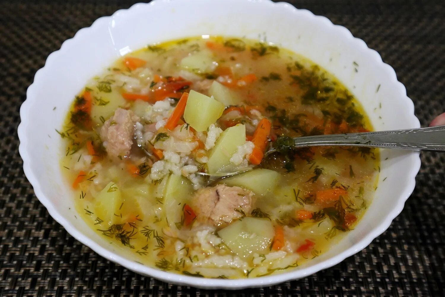 Какой вкусный суп