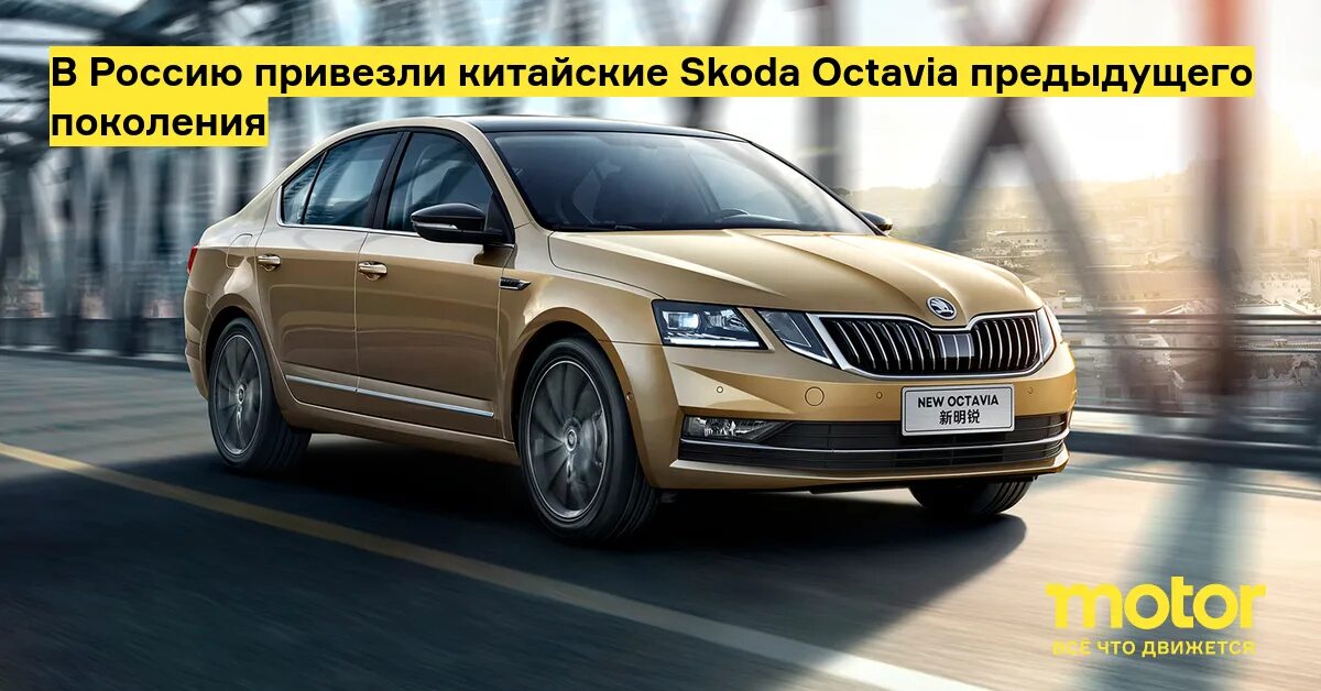 Китайская octavia. Китайская octavia