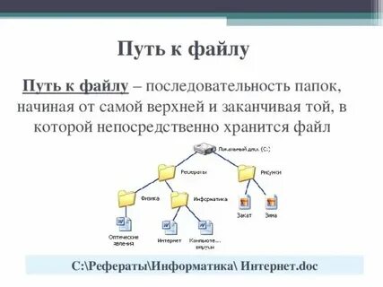Почему путь относителен