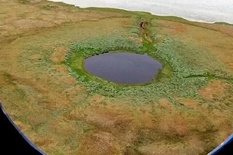 Человек обошел круглое