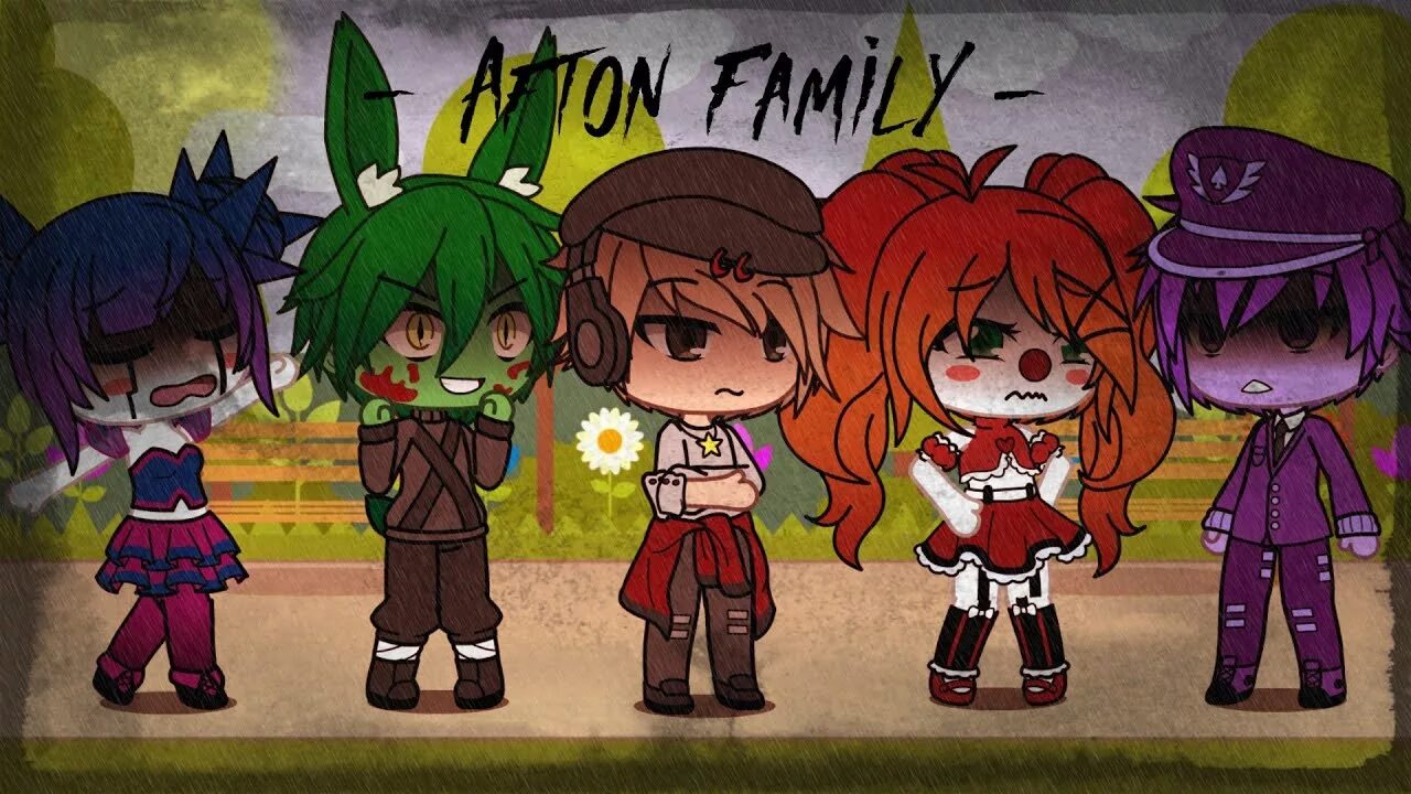Afton family gacha. Gacha FNAF Afton Family. Afton Family. The Afton Kids meet Demon Slayer гача клуб. Afton Family Black.
