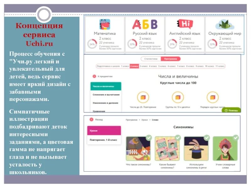 Учи ру. Концепция учи ру. Концепция сервиса. Использование платформы учи.ру в образовательном процессе. Площадка учу ру
