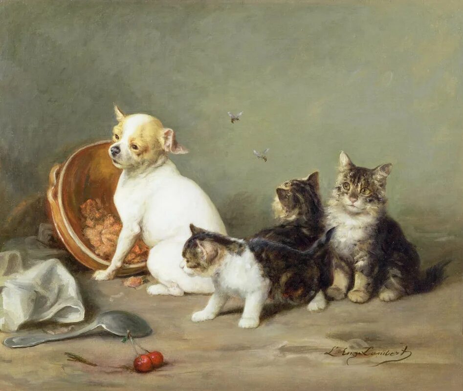 Художник ломбер эжен ламбер. Louis-eugene lambert. Ламбер кошка. Художник луи шебнер. Картина ламбера.