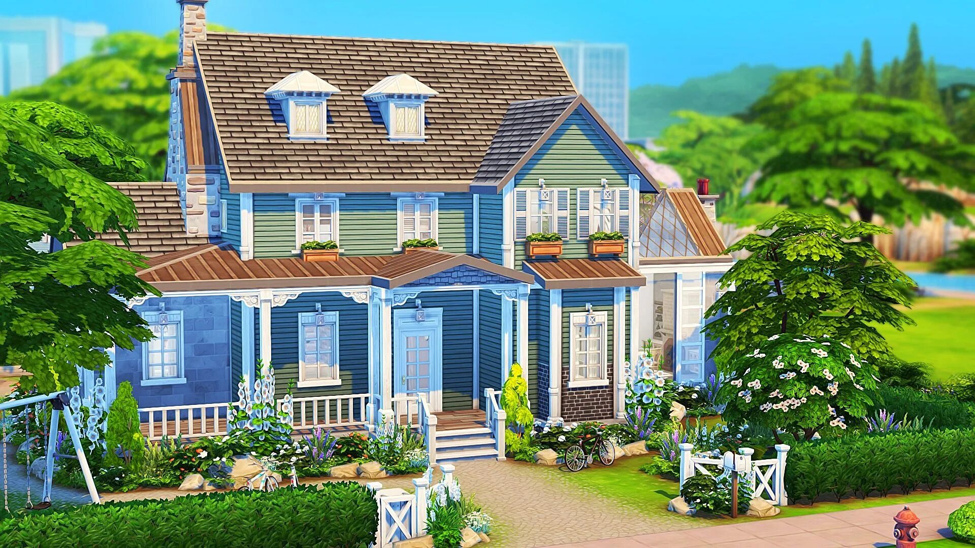 SIMS 4 House. Family House SIMS 4. Большой семейный дом в симс 4. SIMS 4 American House.