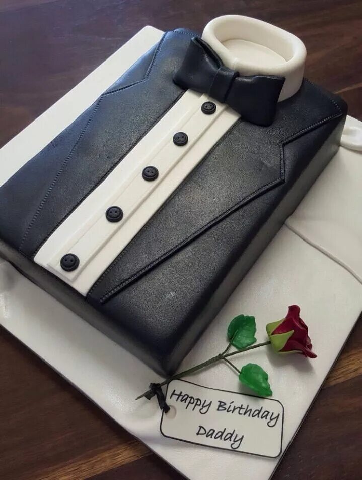 Stylish Suit and Tie Cake