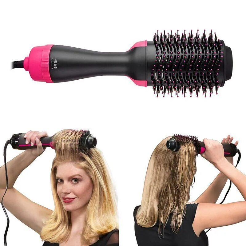 Фен который сам накручивает. Фен щетка 3 в 1 one step hair dryer and styler. фен щетка one step hair dryer &amp; styler. фен-щетка remington 600 вт dry style. фен-щётка (расчёска-фен) для волос one step hair dryer 3 в 1.