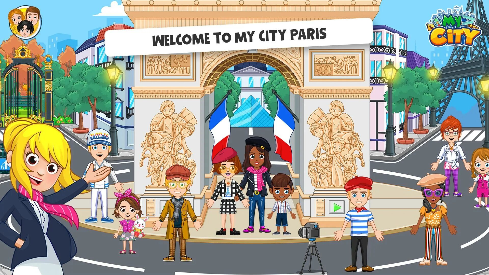 Игра Paris City Adventure. My City Париж. Игра my City. Игра мой город.