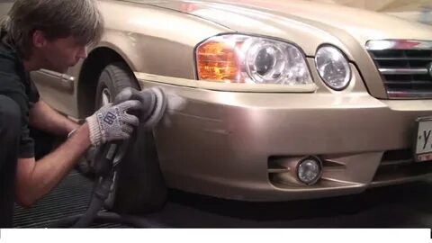 Как правильно полировать автомобиль видео