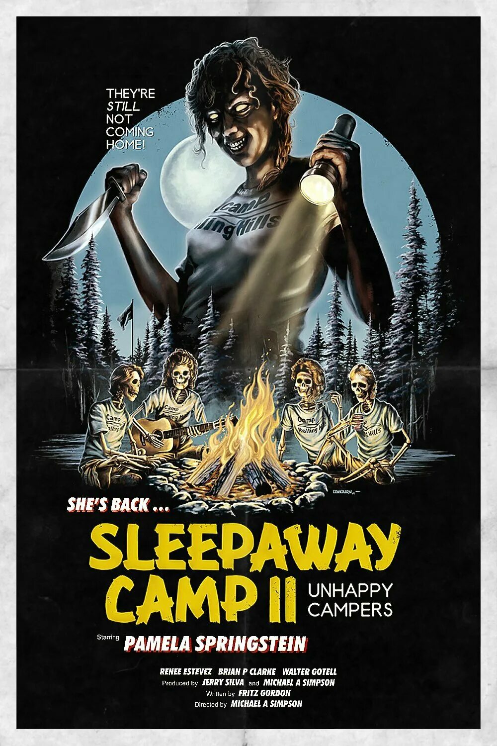 Sleepaway camp. Спящий лагерь 2 \ Sleepaway Camp II: unhappy Campers (1988). Спящий лагерь / Sleepaway Camp (1983).