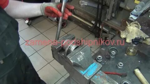 Замена передних подшипников без пресса