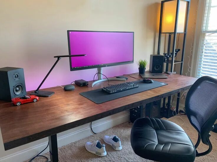 Desk setup