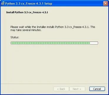 Python freeze