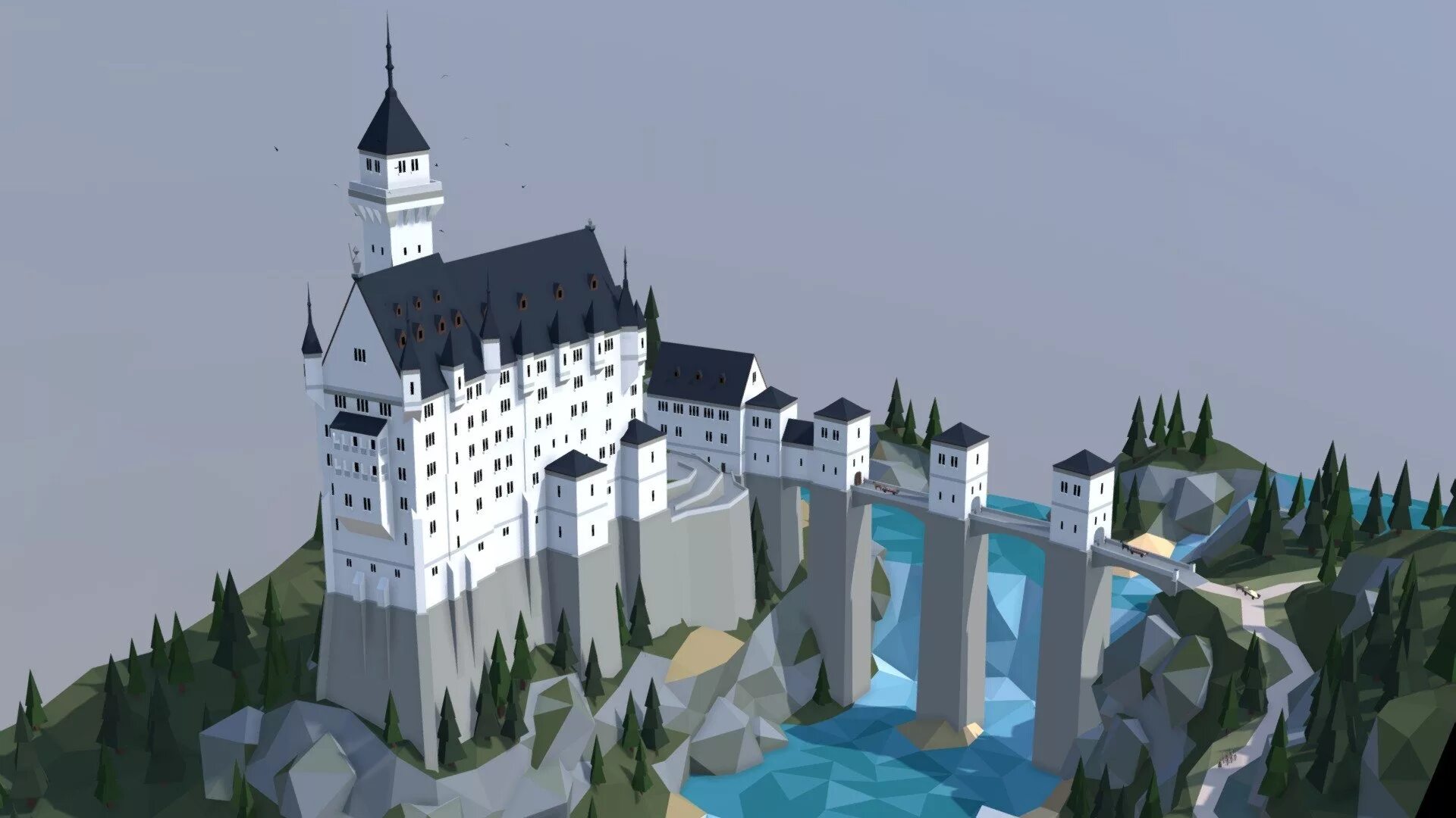 Замок Low Poly 3d. Замок Винтерфелл. SIMS 4 замок Нойшванштайн. Замок Low Poly Хогвартс. Референсы майнкрафт