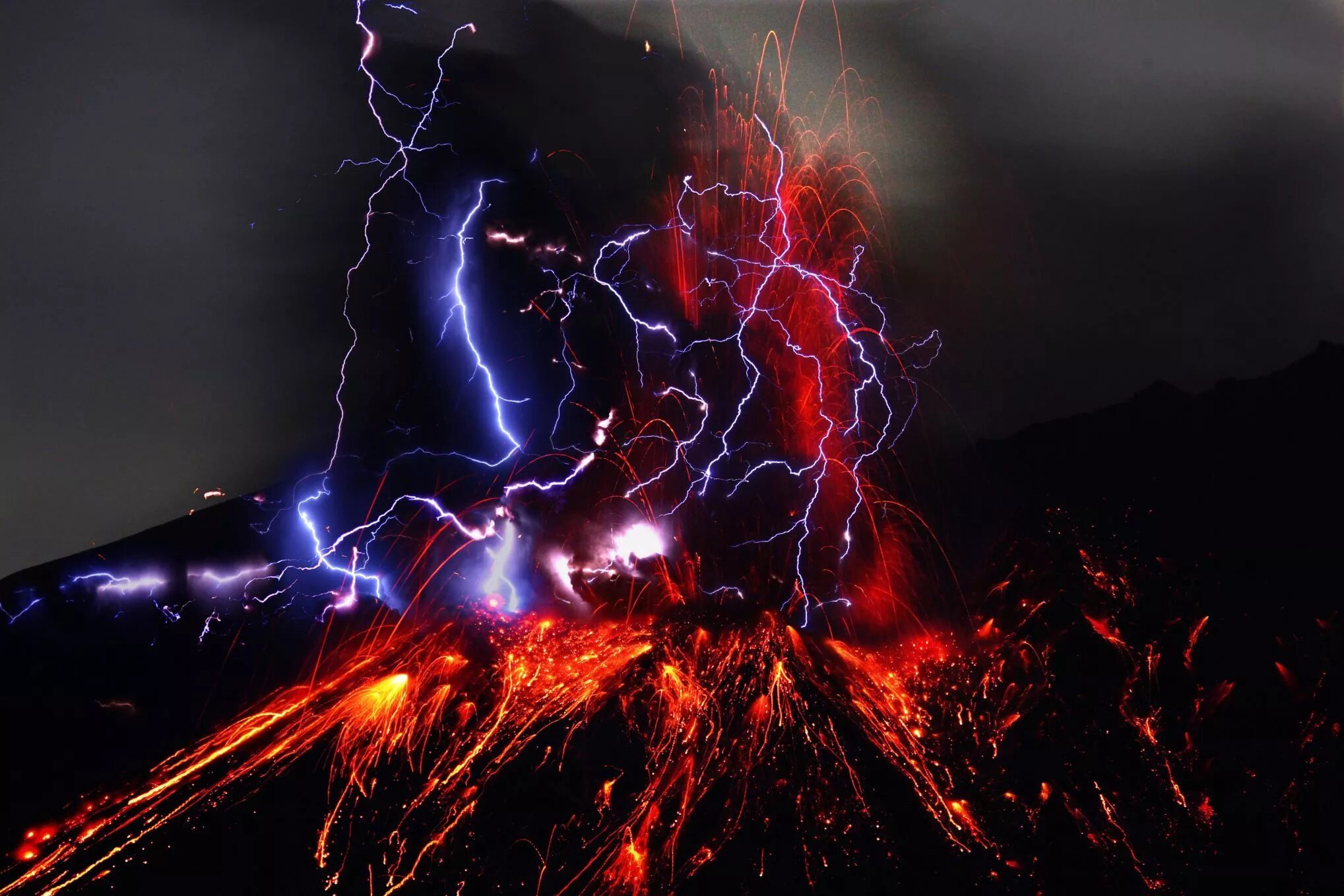 Fire lightning