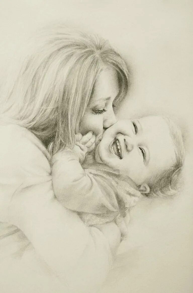 Рисунок для мамы. Рисунки ко Дню матери красивые. Рисунок на день мамы. Мама с ребенком карандашом. Рисунок мама карандашом красиво