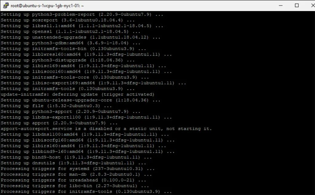 Loading modules