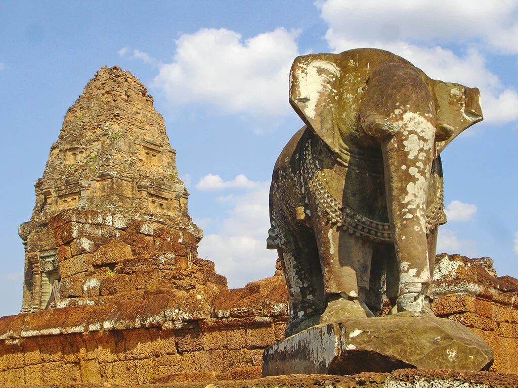 The oldest monuments are