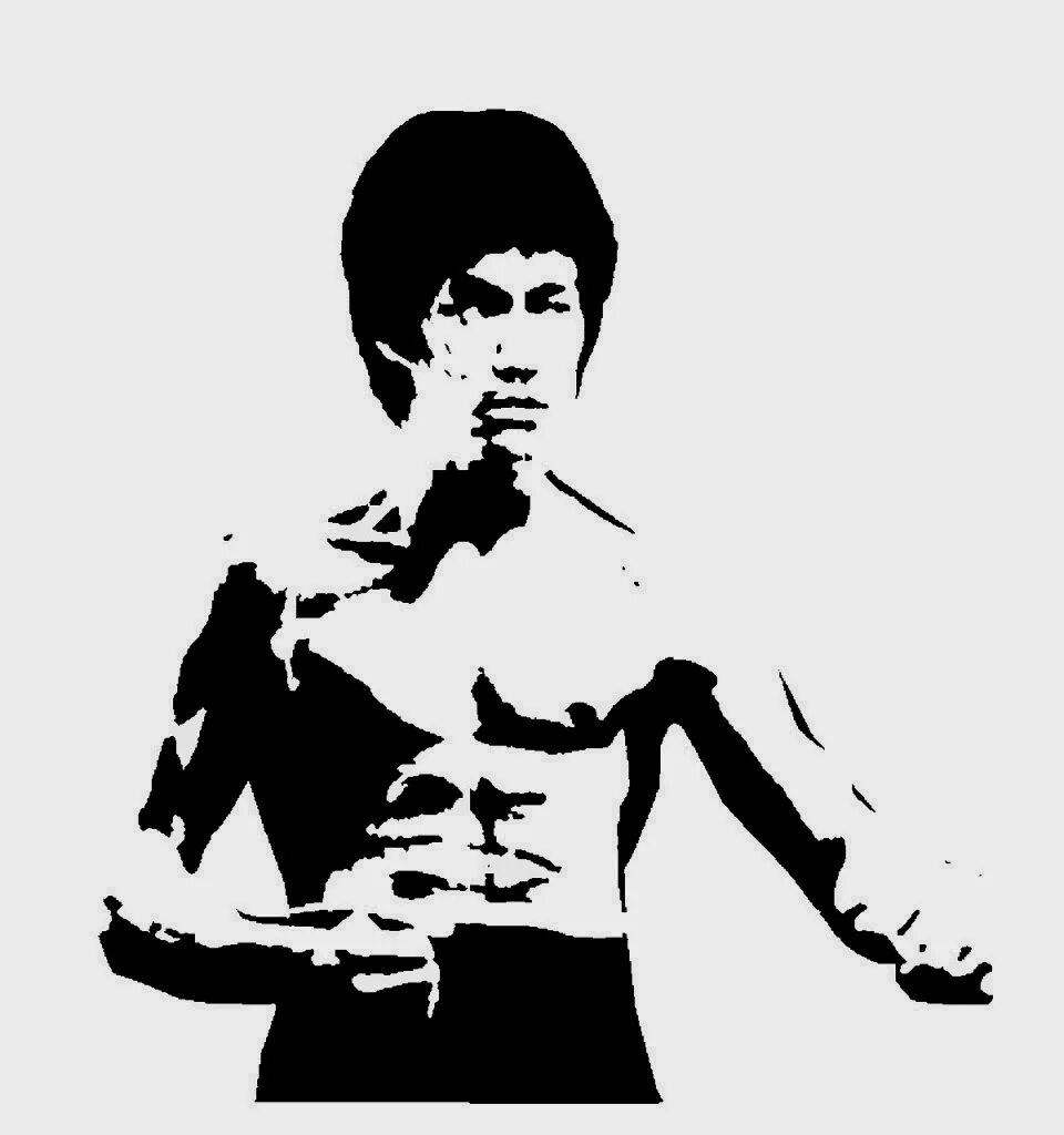 Белый брюс. Bruce Lee. Цой Брюс ли. Брюс ли вектор.