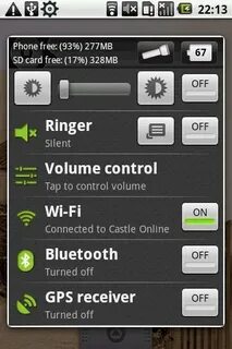 Control quick setup