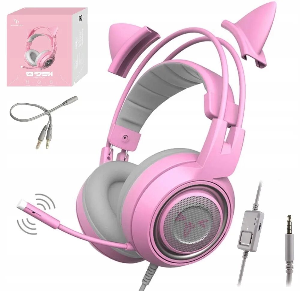 Купить наушники в м видео. Somic g951. Наушники Somic g951s. Somic g951 Pink. Гарнитура Somic g951s розовый.