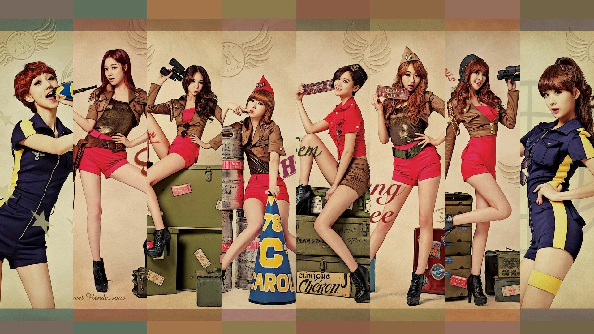 Поп музы. 9muses участницы. Группа Nine Muses. 9muses Эрин. Сочжин Nine Muses.