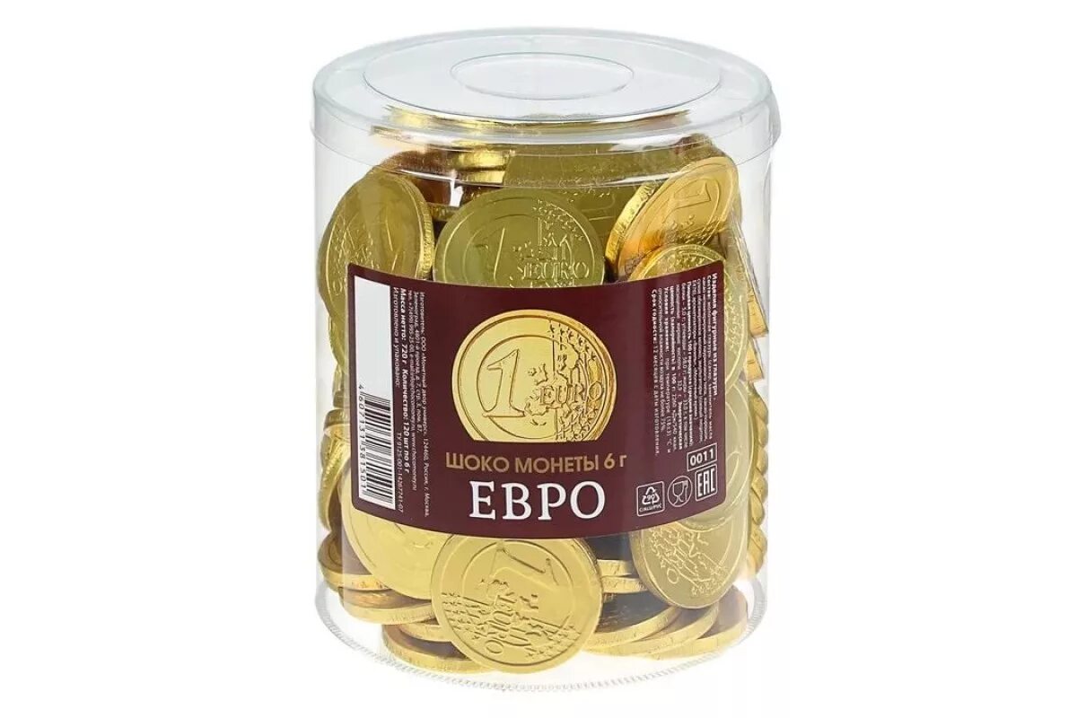 Купить евро в банке наличными. Монеты в банке 6г/50шт "евро". Шоколадные монеты в банке. Шоколадные монеты евро. Монеты шоколадные в банке «евро», 6 г/ 50 шт.