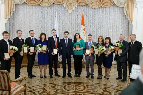 Награждение молодых