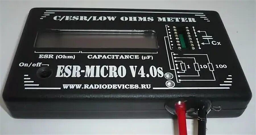 Измеритель емкости ESR-Micro v4.0s. ESR Micro 4.0. Измеритель емкости ESR-Micro 4.0. ESR-Micro v4.0s плата.