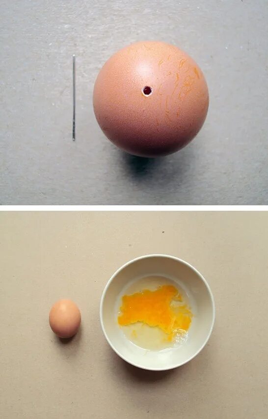 Яйца снизу. Яйцо с отверстием. Поделка из пустого яйца.