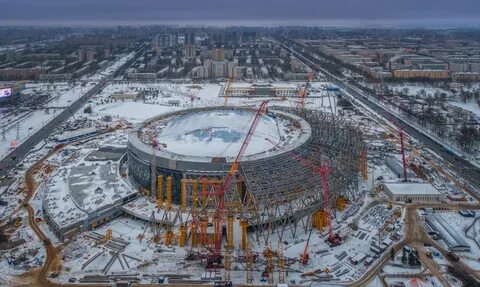Строительство новых ледовых арен