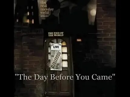 Перевод песни the day before you came