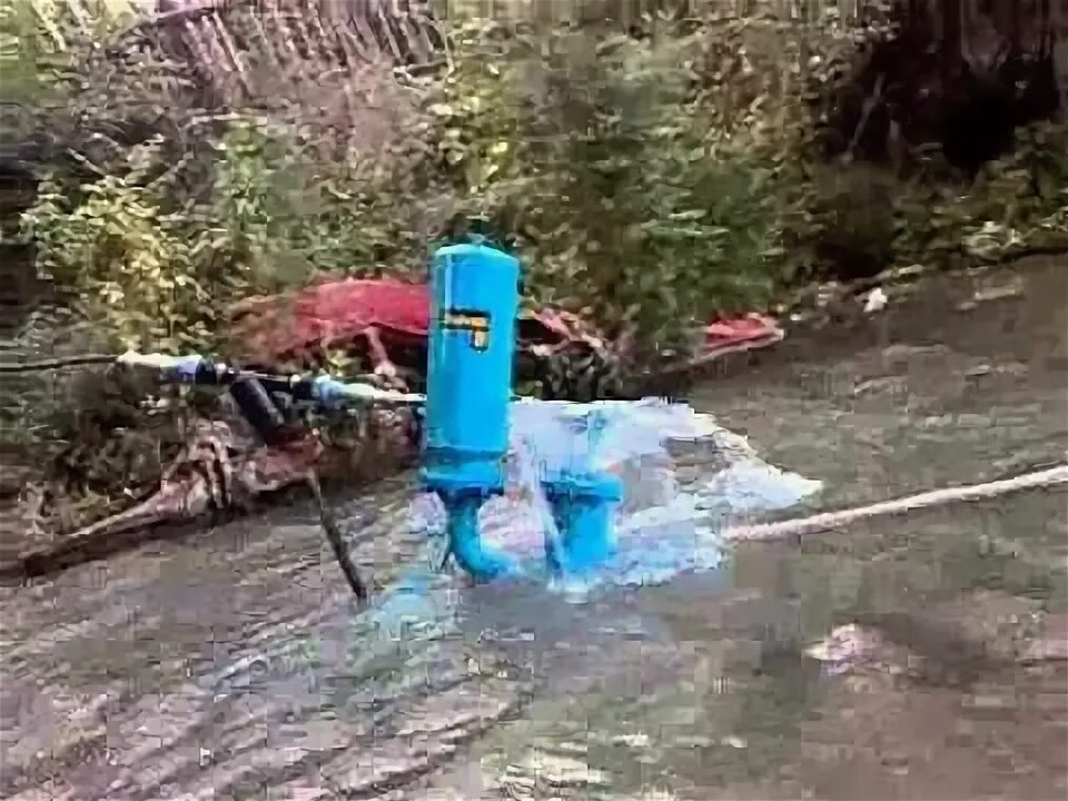Гидротаранный насос в колодец. Как качать воду. Водозаборная колонка. Ударный насос гидротаран. Как качать воду.