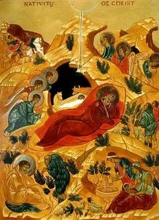 Икона рождества христова рублев