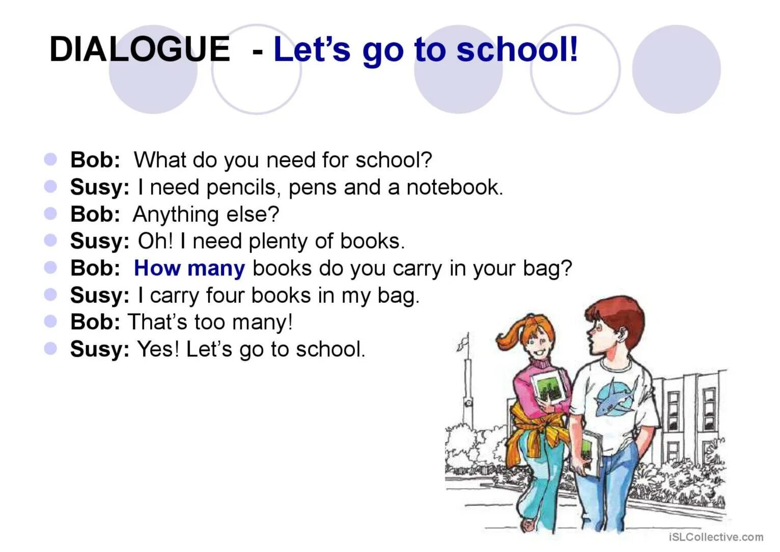 Диалог at School. Dialogues about School. Тема Let's. Dialogues for Kids in English about School.