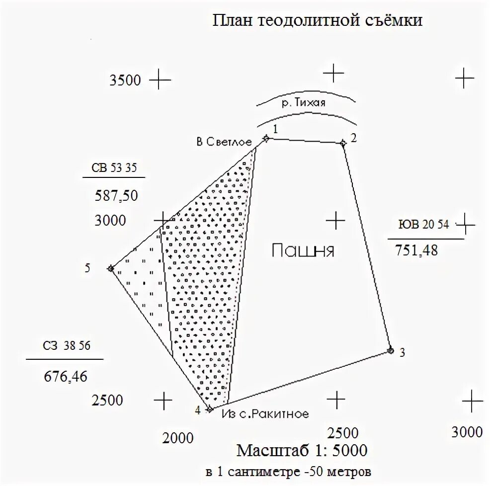 Масштаб теодолитной съемки. План участка теодолитной съемки. план теодолитного хода чертеж. построение плана теодолитной съемки. план теодолитного хода в масштабе 1 2000.