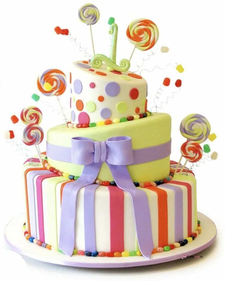 Тортабелла. Красивый яркий торт. Красивый детский торт. Яркий торт на день рождения. Торт с днем рождения!.