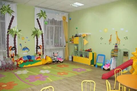 Комната детского сада фото