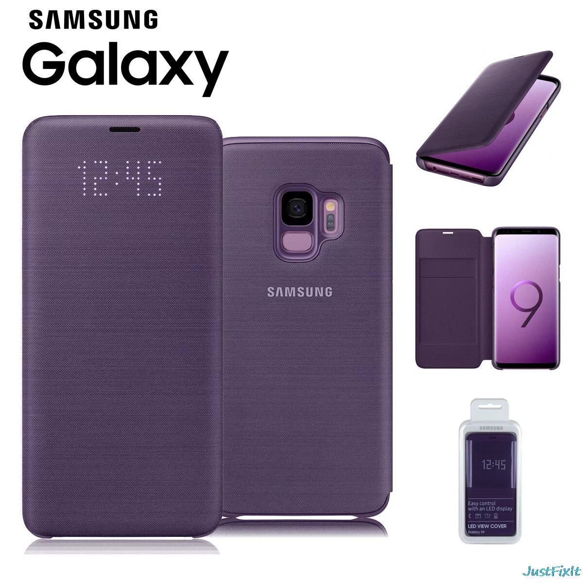 Чехол samsung s9 купить. Чехол Samsung s9 Plus. Чехол для Samsung Galaxy s9 Plus. Чехол на самсунг s9 Plus оригинальный. Samsung led view Cover for Galaxy s9 Plus (фиолетовый).