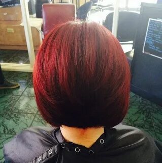 28 Latest Chic Bob Hairstyles for 2015 - Pretty Designs Red 