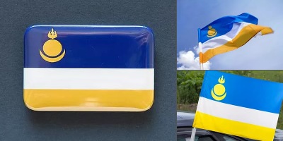 флаг бурятии