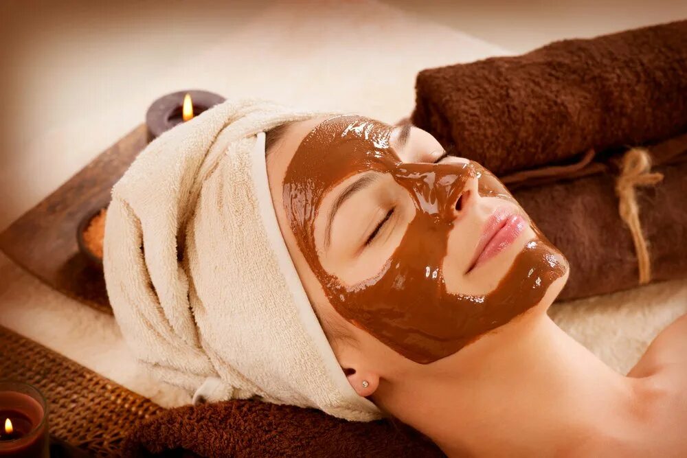 Mask spa. Спа маска. Маска для лица с какао. Шоколад в косметологии.