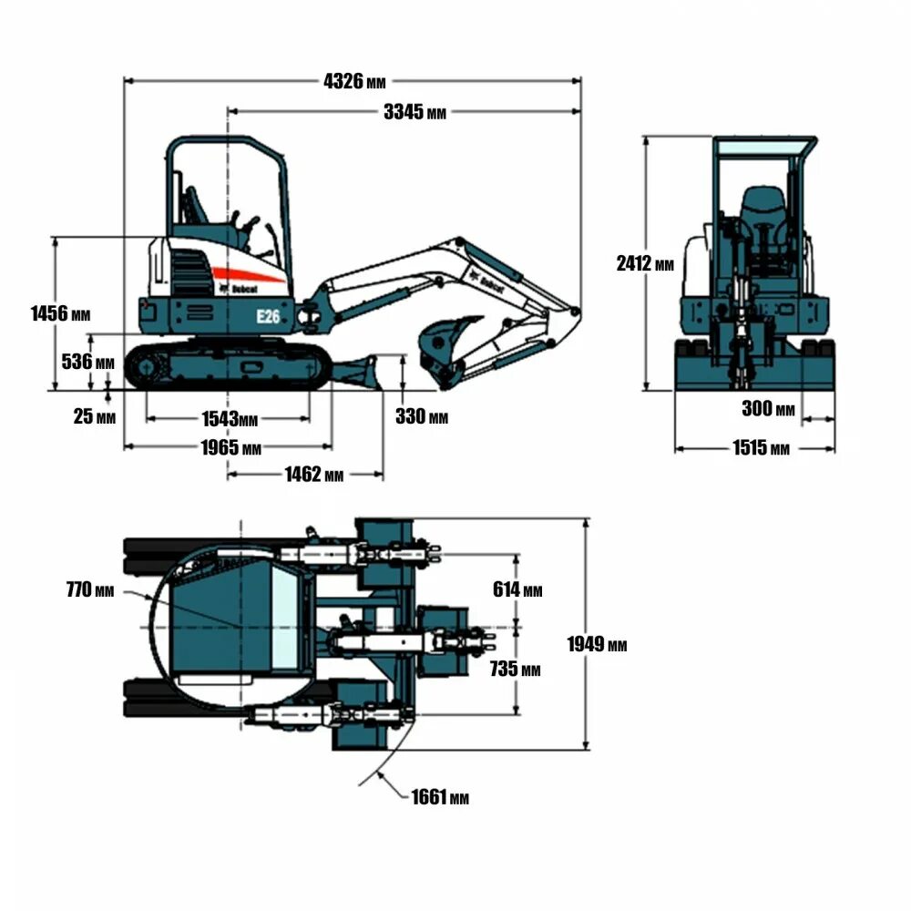 Bobcat размеры. Экскаватор Bobcat e26. Габариты мини экскаватора Бобкэт. Мини-экскаватор e26 Bobcat. Гусеничный мини-экскаватор Bobcat е08 габариты.