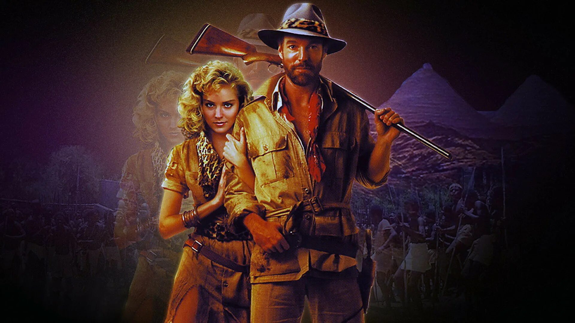 Копи царя соломона содержание. Копи царя соломона фильм 1985. аллан квотермейн копи царя соломона. шэрон стоун копи царя соломона. копи царя соломона фильм 1985 постер.