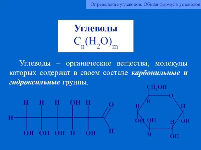 Глюкоза класс соединений