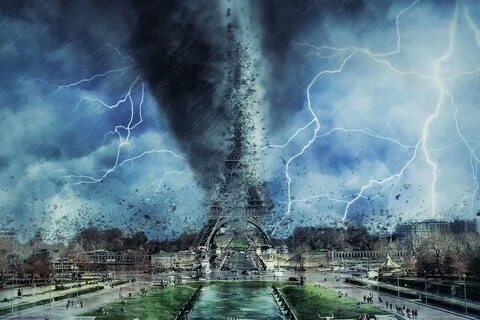 Storm in paris