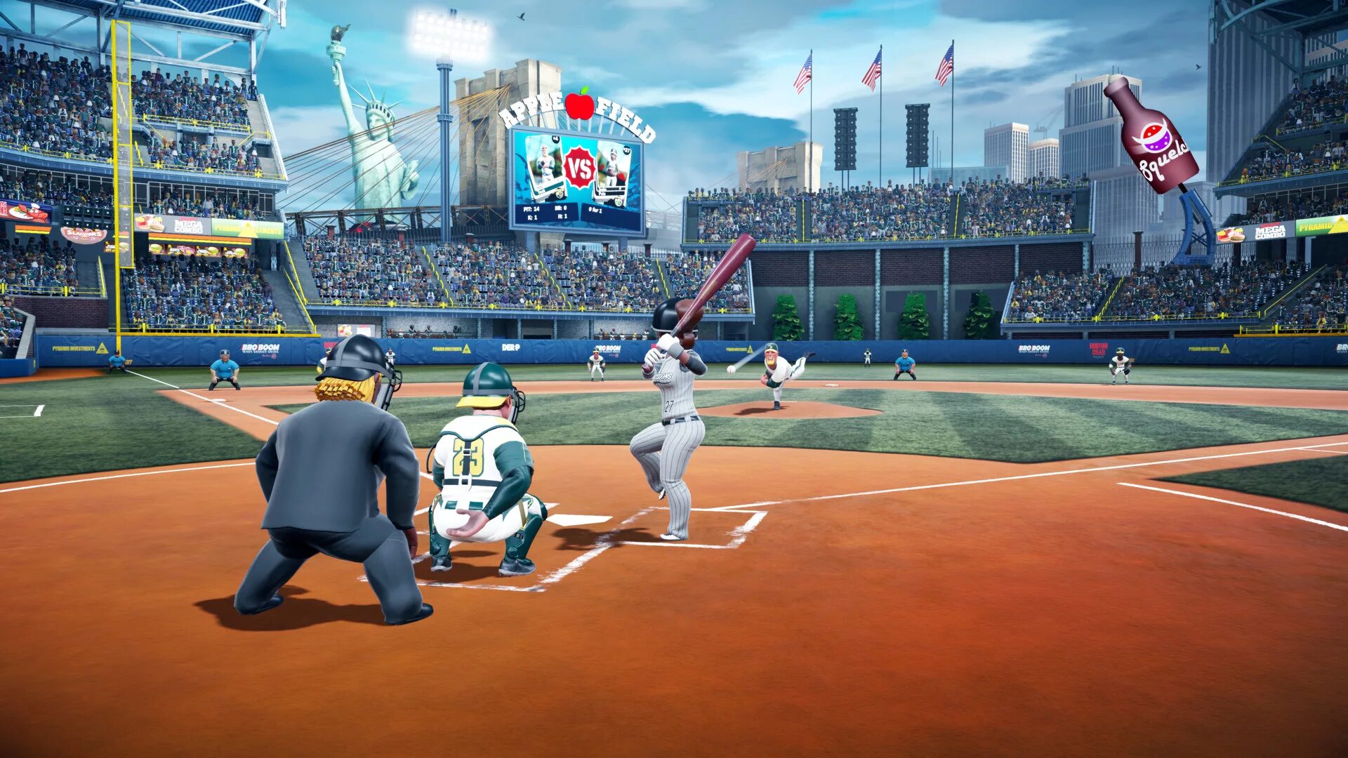 Super Mega Baseball 2. Super Mega Baseball 3 об игре. Симуляторы спортивных игр. Супер игры на ПК. Игра супер мег