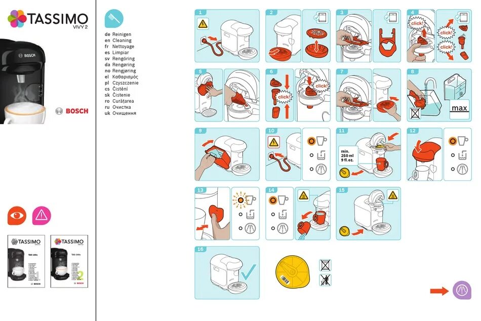 Кофемашина tassimo bosch инструкция. Индикация Bosch Tassimo. Кофеварку бош Тассимо значки на панели. Очистка кофемашины Тассимо. Bosch кофеварка обозначения.